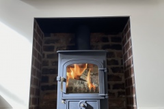 Log burning stove