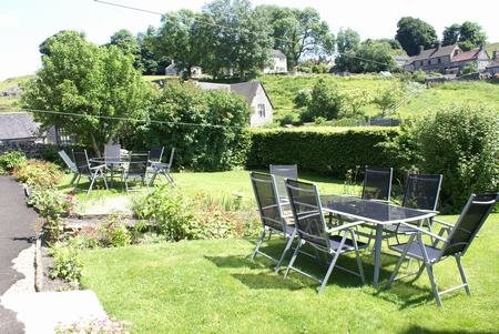Beech Cottage and Birch Cottage gardens