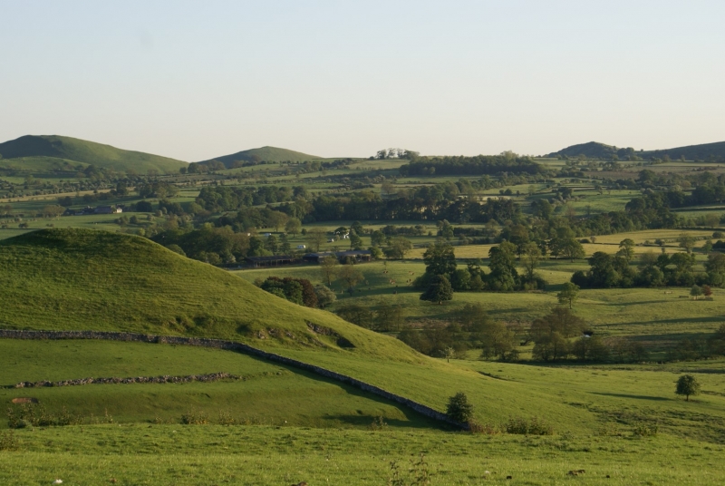 View over Beresford Dale, Hartington