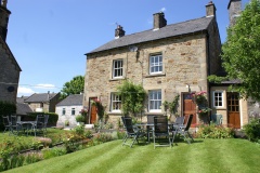 Beech Cottage and Birch Cottage gardens