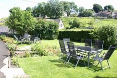 Beech Cottage and Birch Cottage gardens